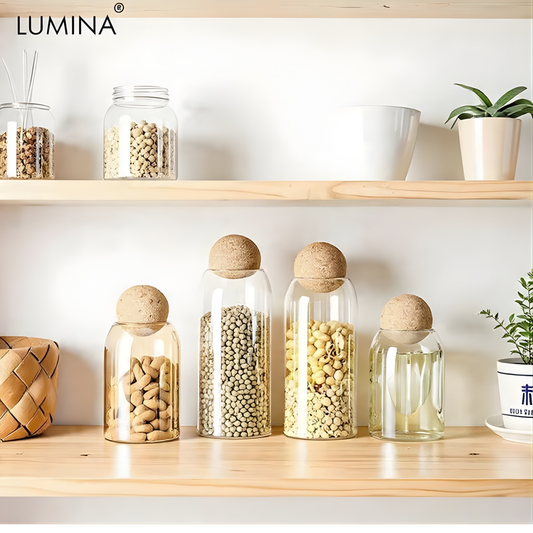 LUMINA Glass Storage Jar