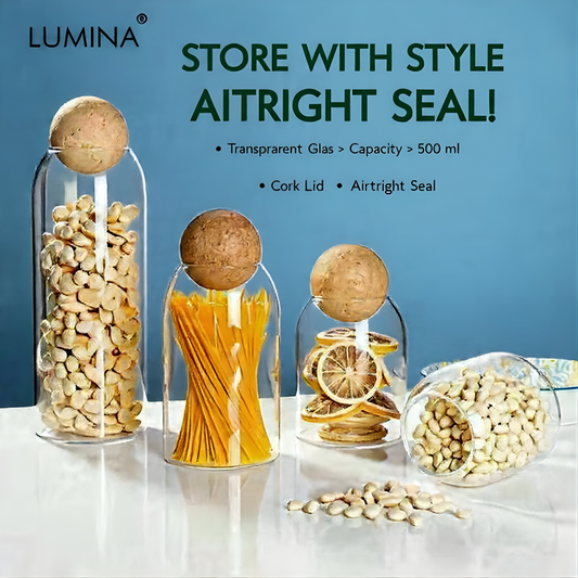 LUMINA Glass Storage Jar
