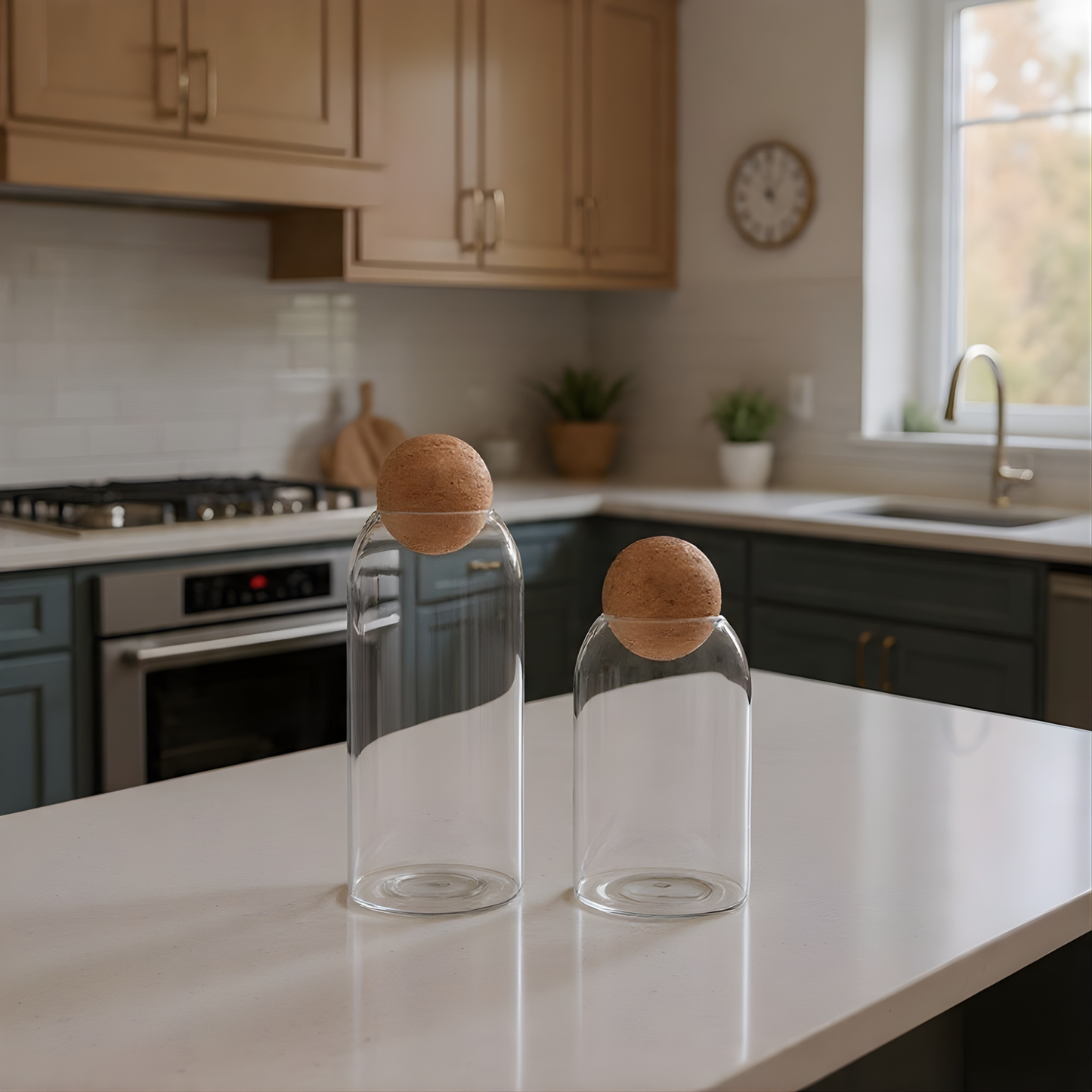 LUMINA Glass Storage Jar