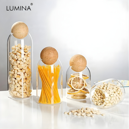 LUMINA Glass Storage Jar